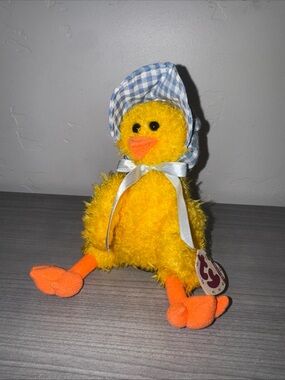 Ty Beanie Babies BONNIE the DUCK 1993 The Attic Treasures Collection 7” Easter